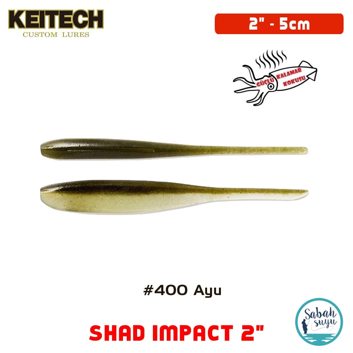 Keitech Shad İmpact 5cm (2