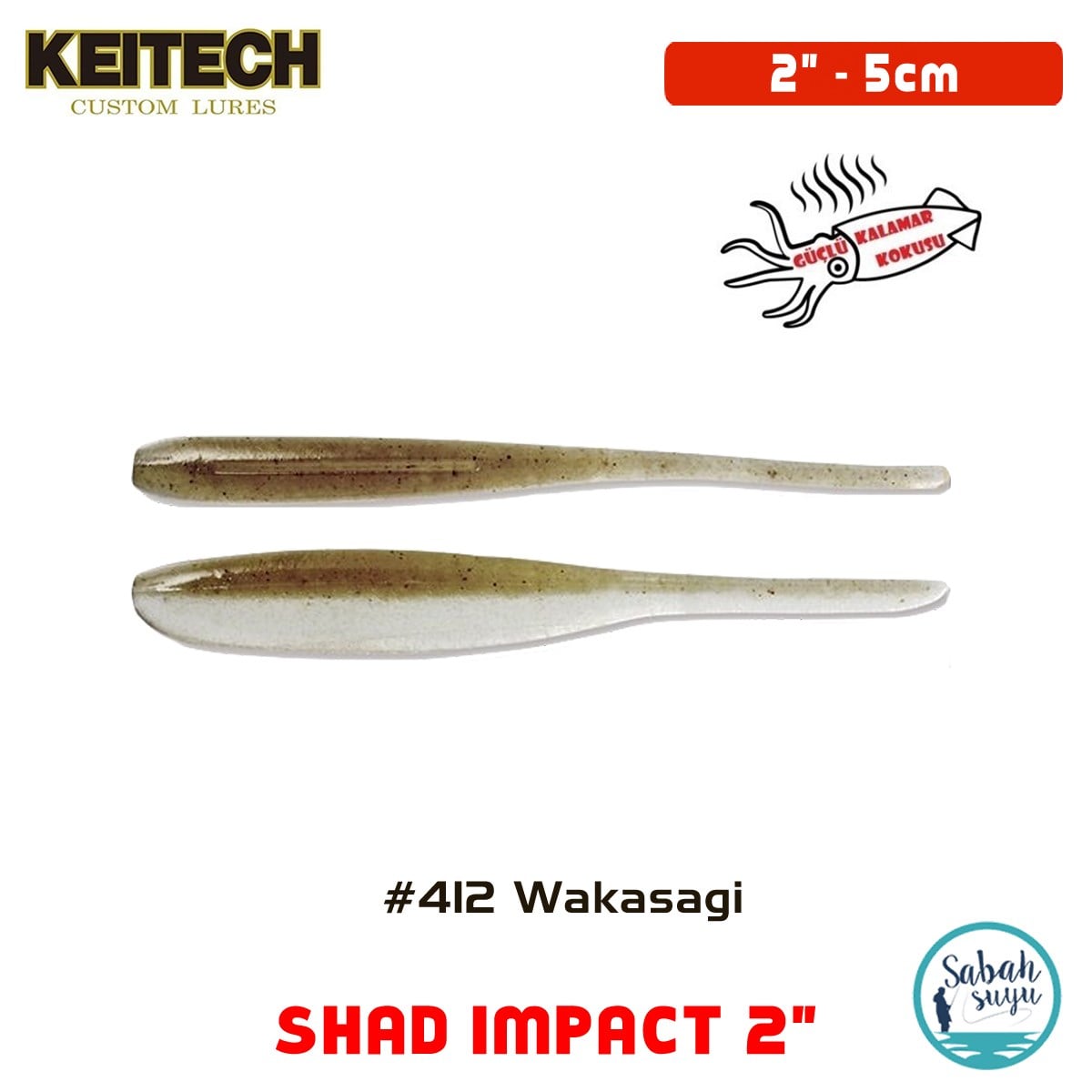 Keitech Shad İmpact 5cm (2