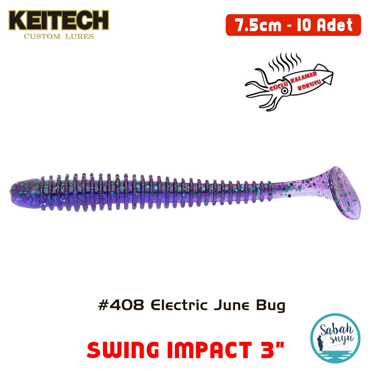 Keitech Swing İmpact 7.5cm (3