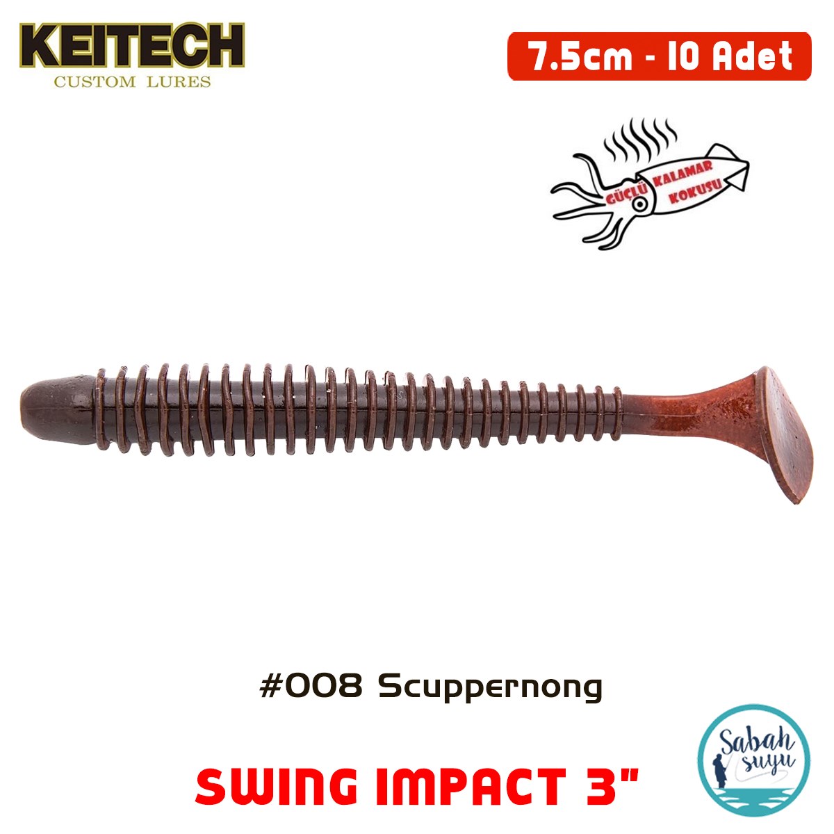 Keitech Swing İmpact 7.5cm (3