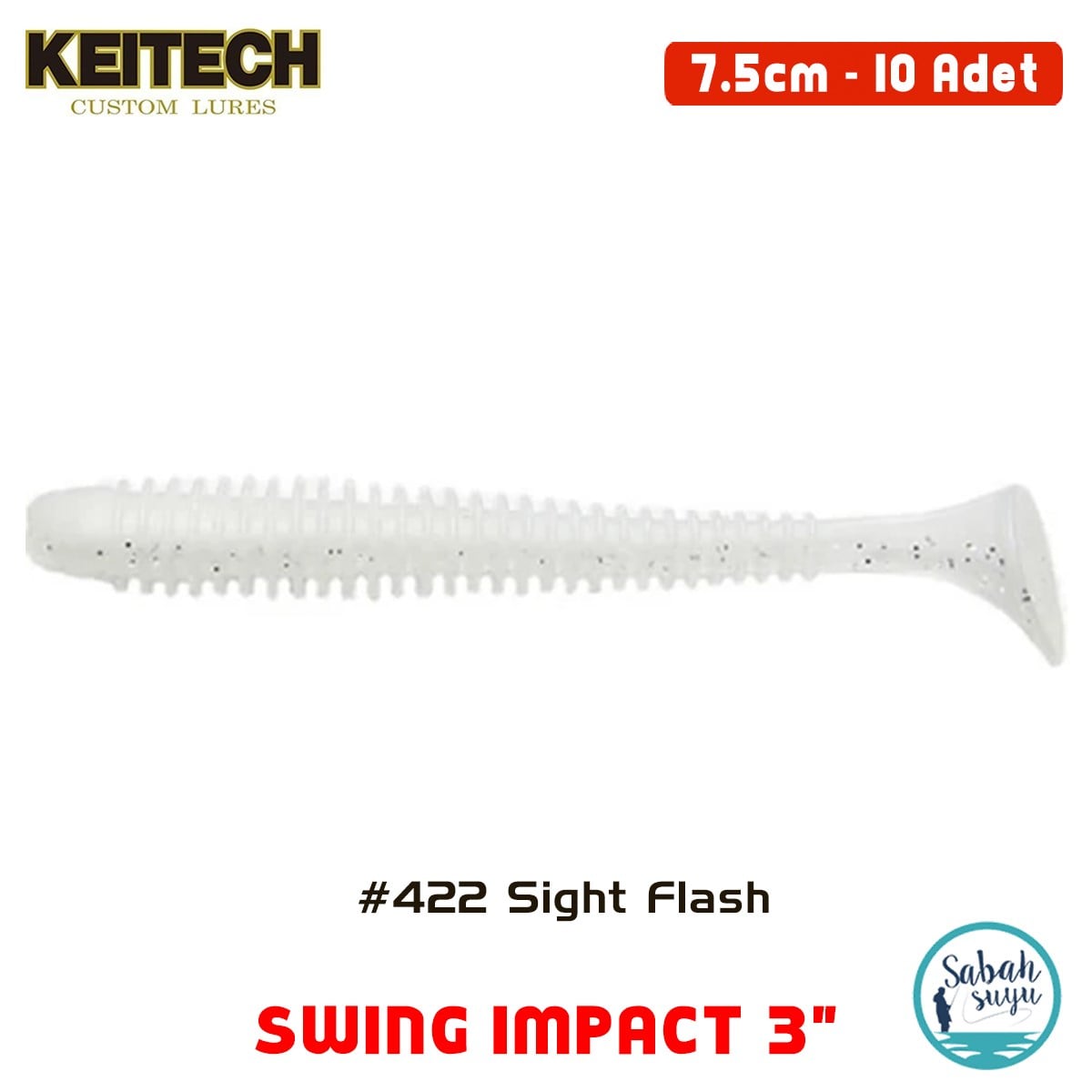 Keitech Swing İmpact 7.5cm (3