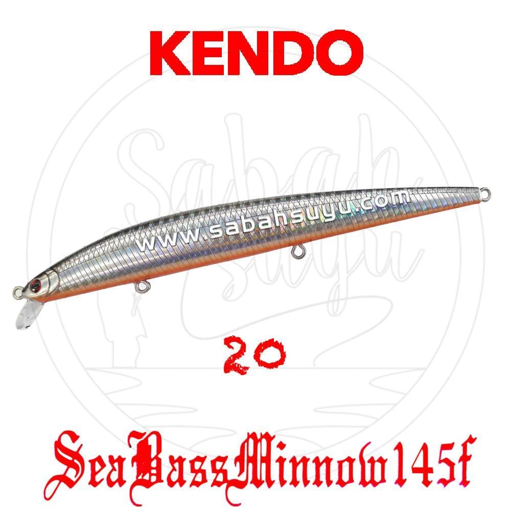 Kendo Seabass Minnow 145F 14.5cm 19.7gr. Sahte Balık Renk 20