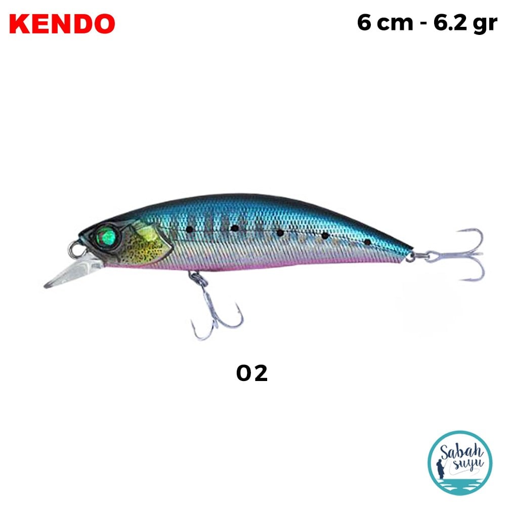 Kendo Zero Arise Minnow 60S 6cm 6.2gr #02