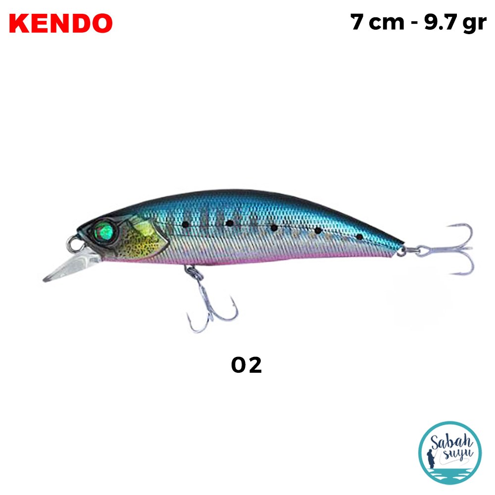 Kendo Zero Arise Minnow 70S 7cm 9.7gr #02