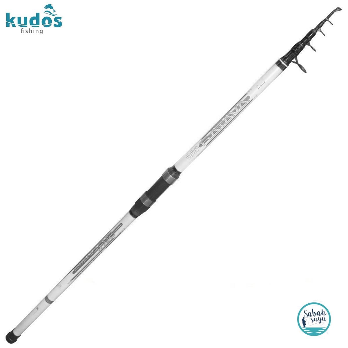 Kudos Avatar Teleskopik Surf Kamış 4.00mt 150gr Black