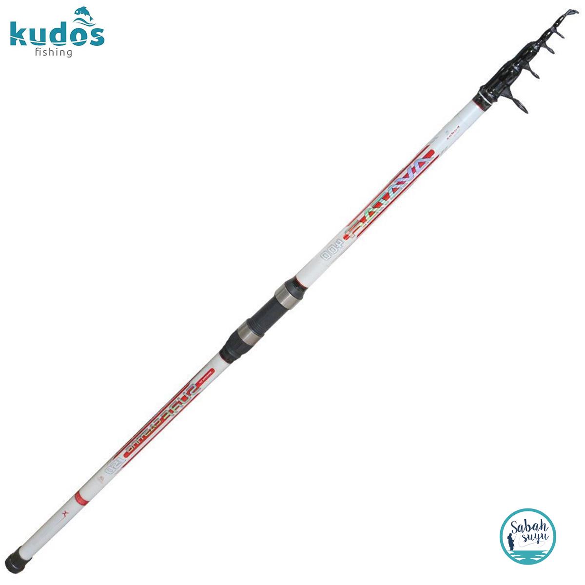 Kudos Avatar Teleskopik Surf Kamış 4.00mt 150gr Red