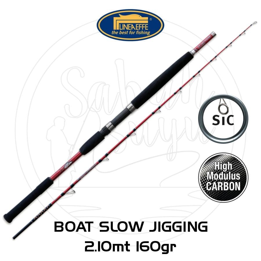 Lineaeffe 2.10mt Max 160gr Slow Jigging Olta Kamışı (2P)
