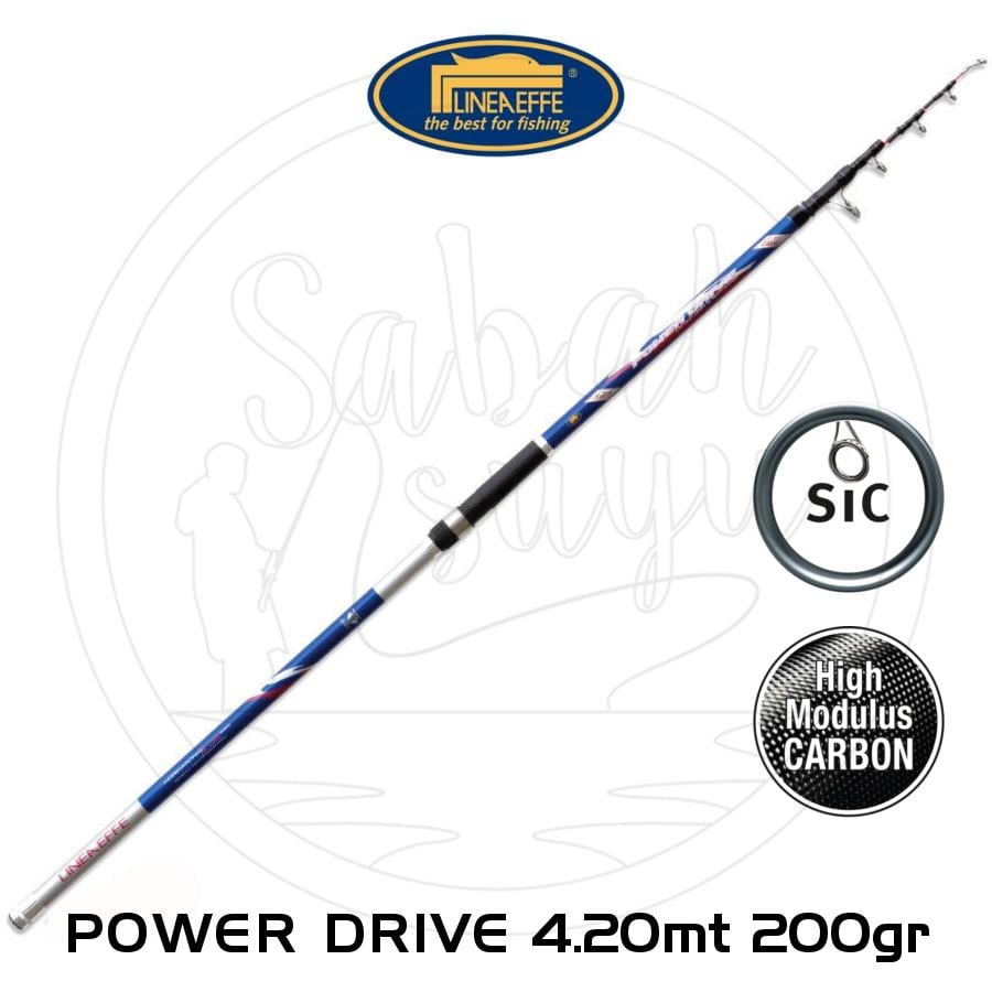 Lineaeffe Power Drive 4.20mt 200gr Teleskopik Surf Olta Kamışı