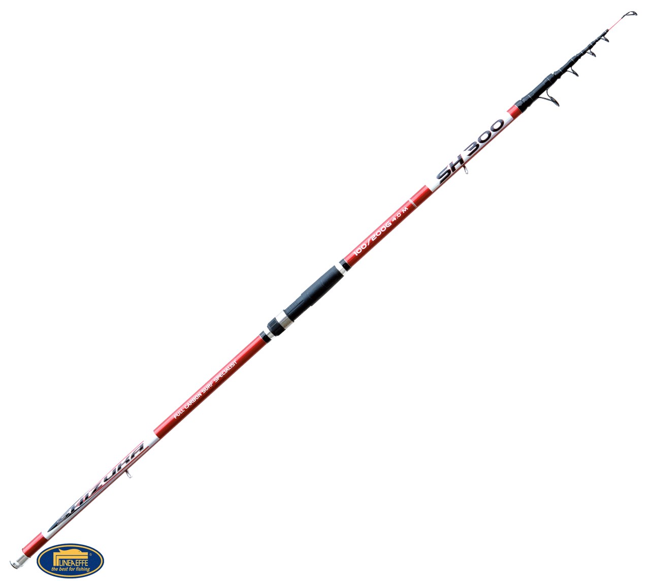 Lineaeffe SH 300 Shizuka 4.00mt 100-200gr Teleskopik Surf Olta Kamışı