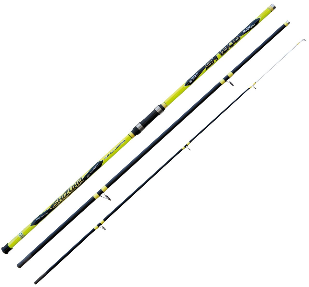 Lineaeffe Shizuka SH 1800 WWG 4.20mt 100-250gr 3 Parça Surf Kamış
