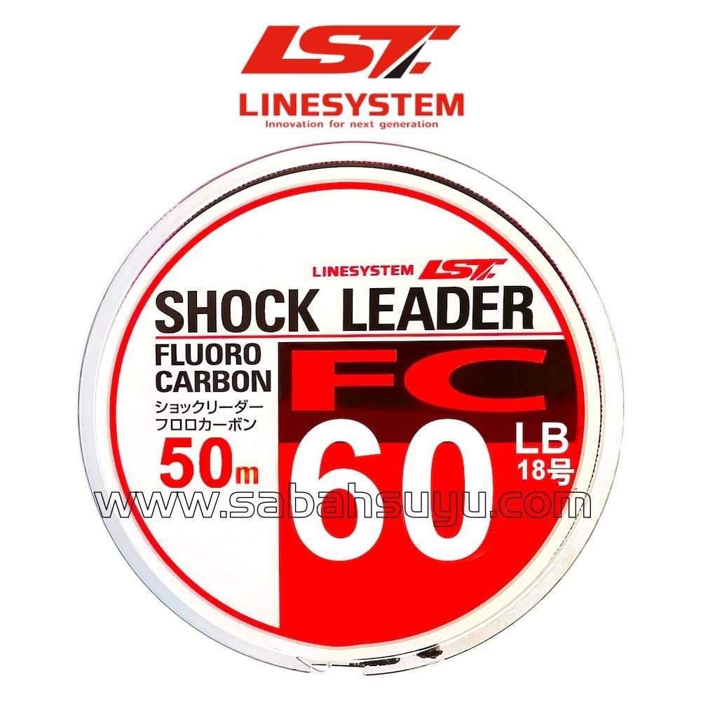 Linesystem Fluorocarbon Şok Lider Misina #18 0.70mm 60lb. 50mt.