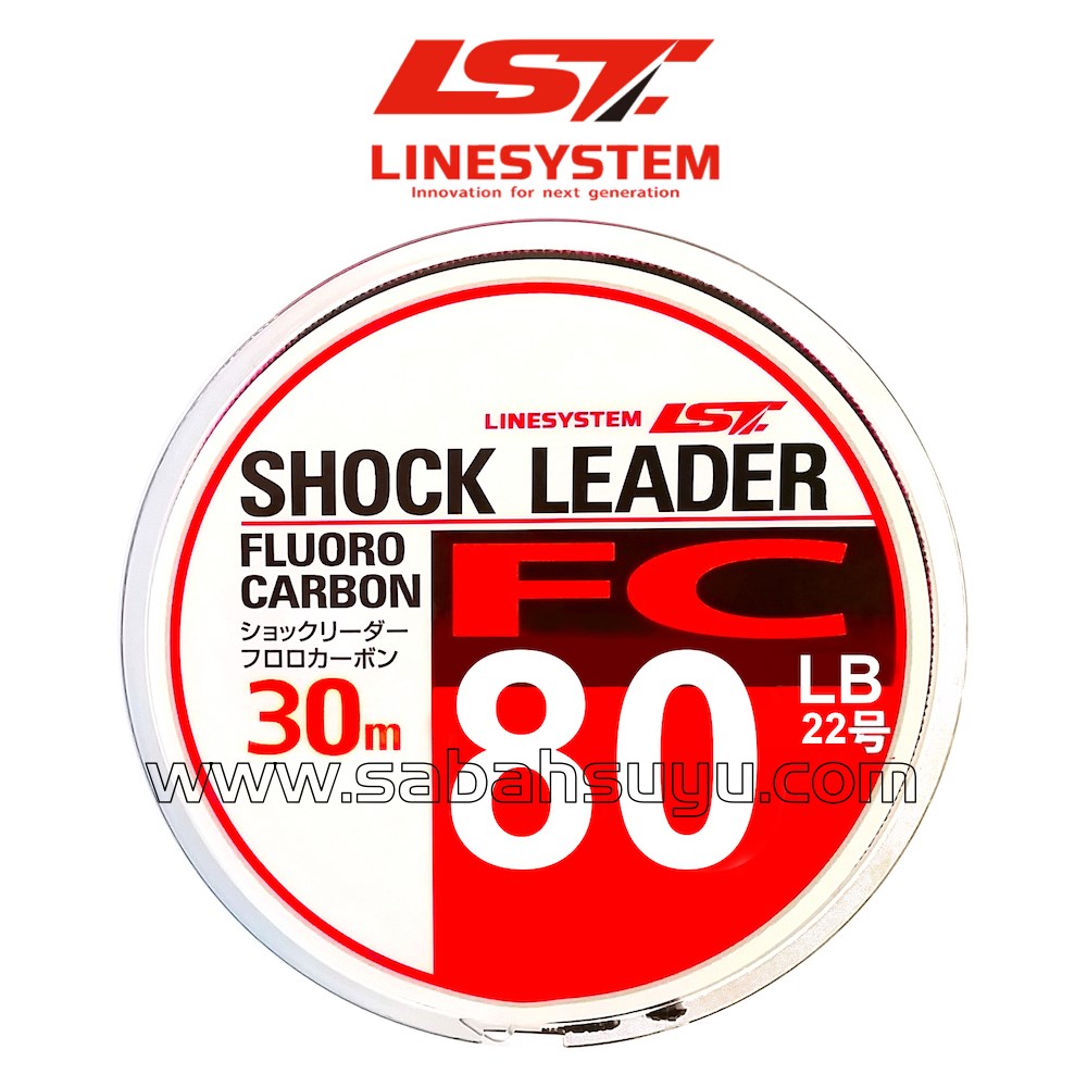 Linesystem Fluorocarbon Şok Lider Misina #22 0.82mm 80lb. 30mt.