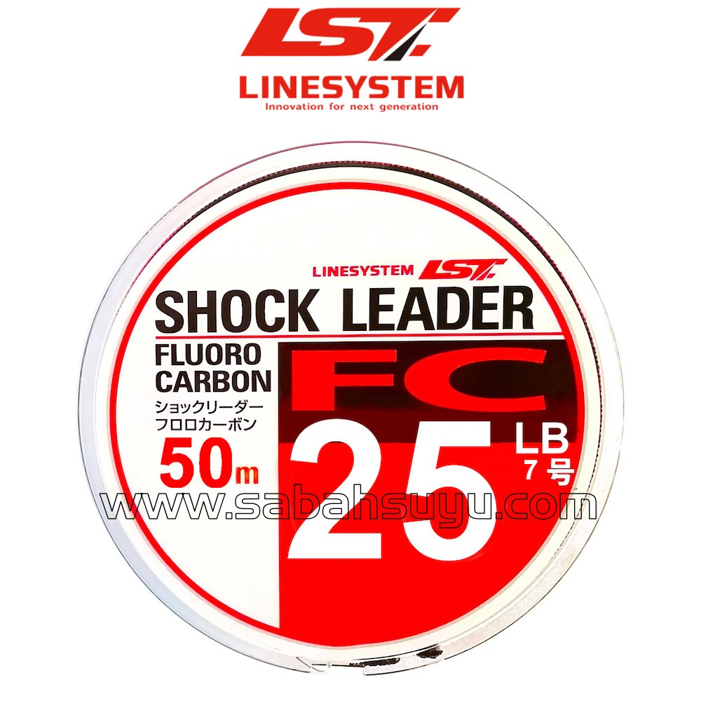 Linesystem Fluorocarbon Şok Lider Misina #7 0.43mm 25lb. 50mt.