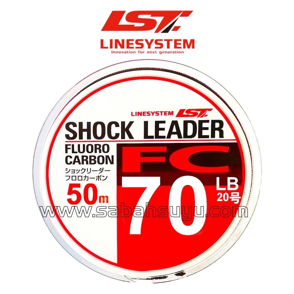 Linesystem Fluorocarbon Şok Lider Misina #20 0.74mm 70lb. 50mt.