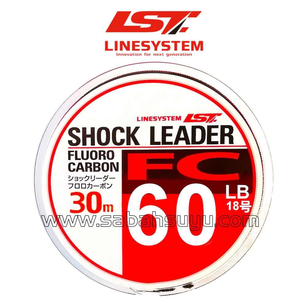 Linesystem Fluorocarbon Şok Lider Misina #18 0.70mm 60lb. 30mt.