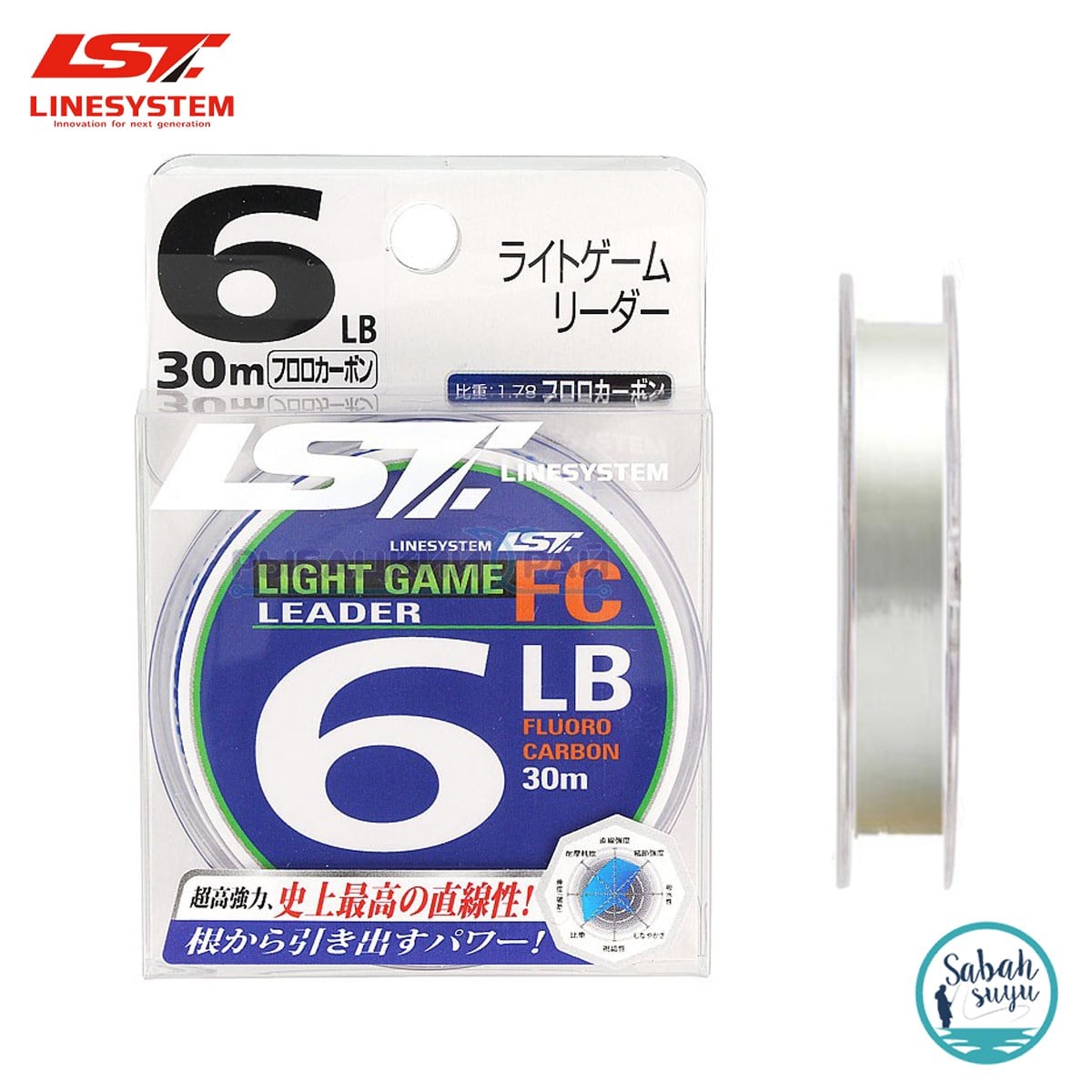 Linesystem Light Game Fluorocarbon Şok Lider Misina #1.5 0.20mm 6lb. 30mt.