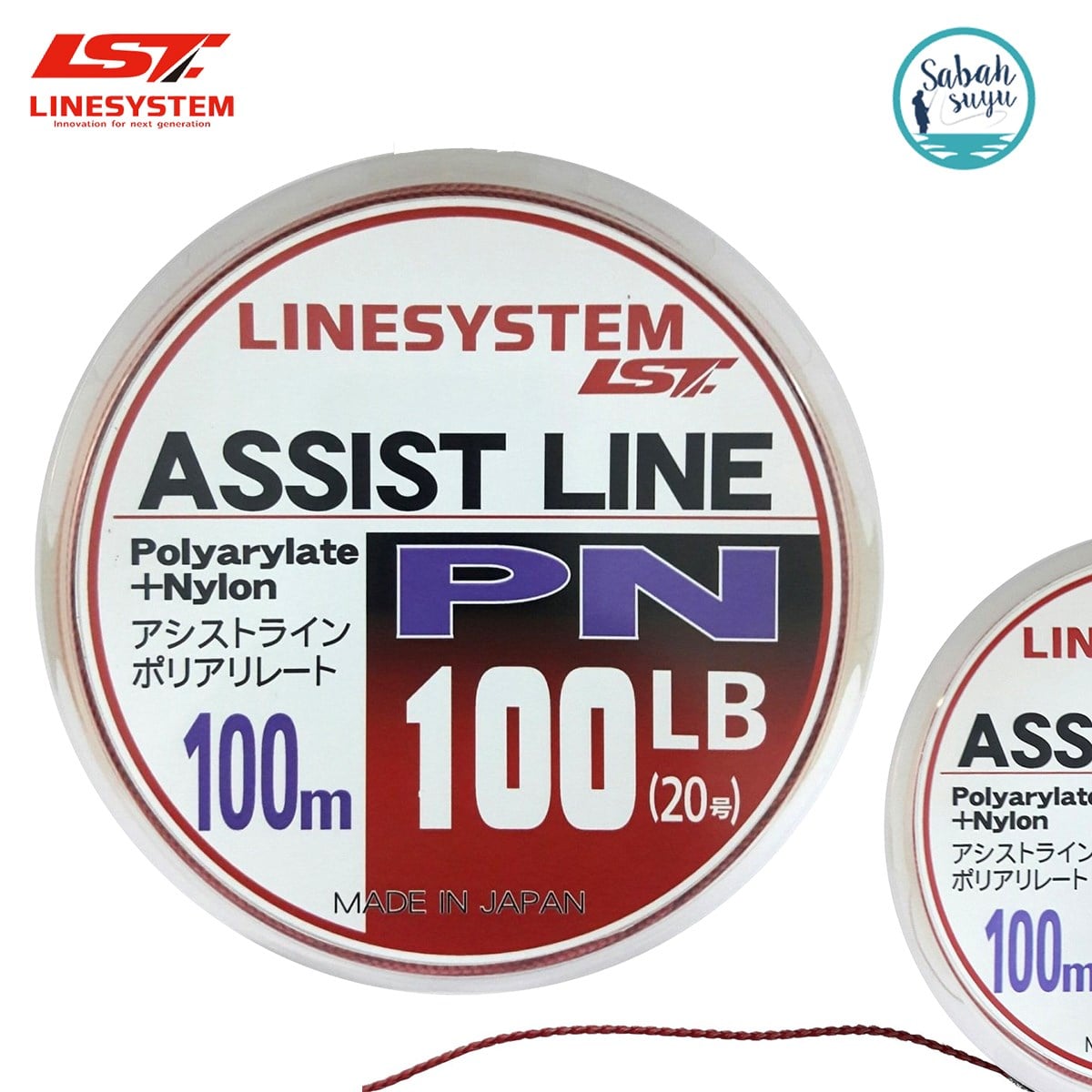 Linesystem PN Asist İpi Kırmızı 100mt 100Lb