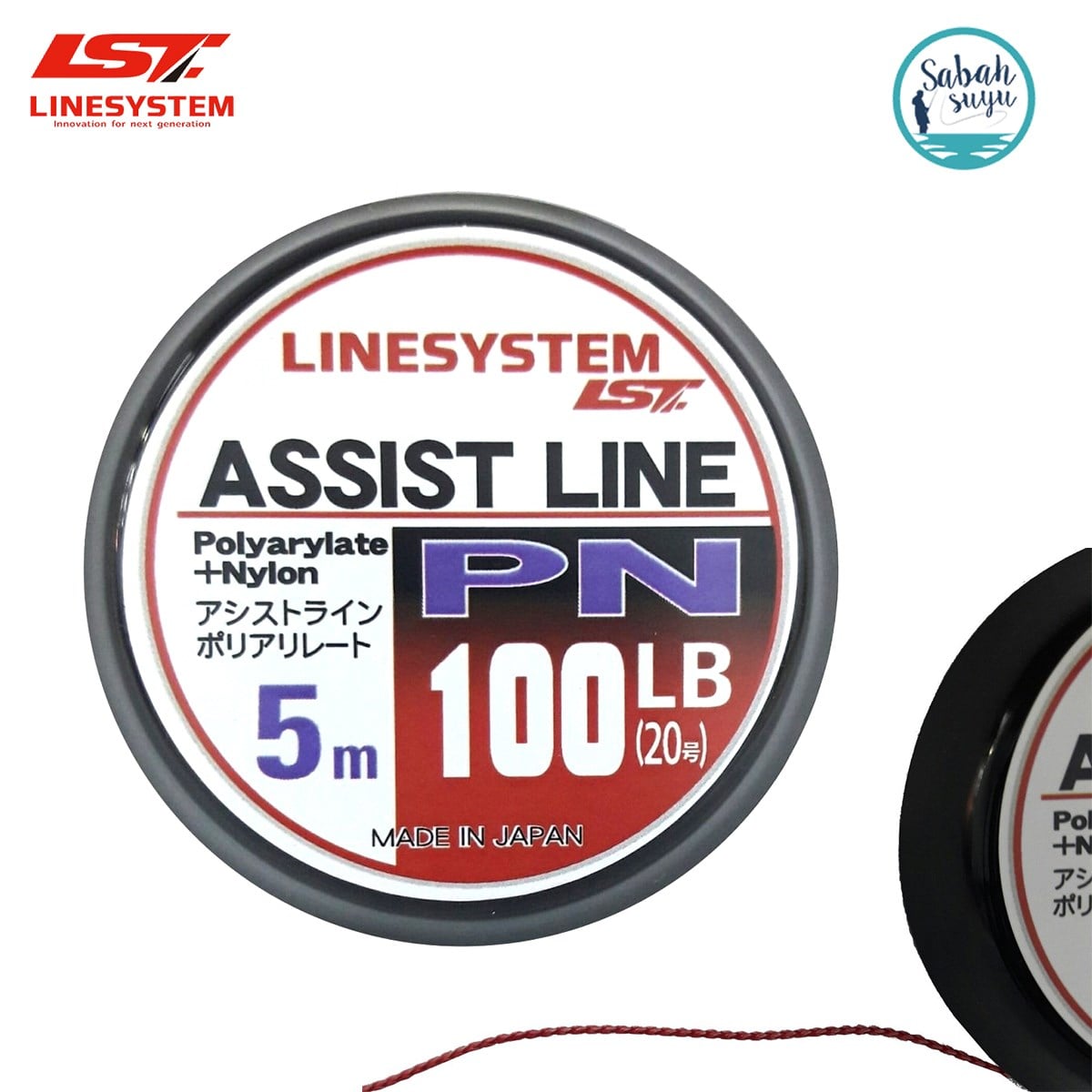 Linesystem PN Asist İpi Kırmızı 5mt 100Lb