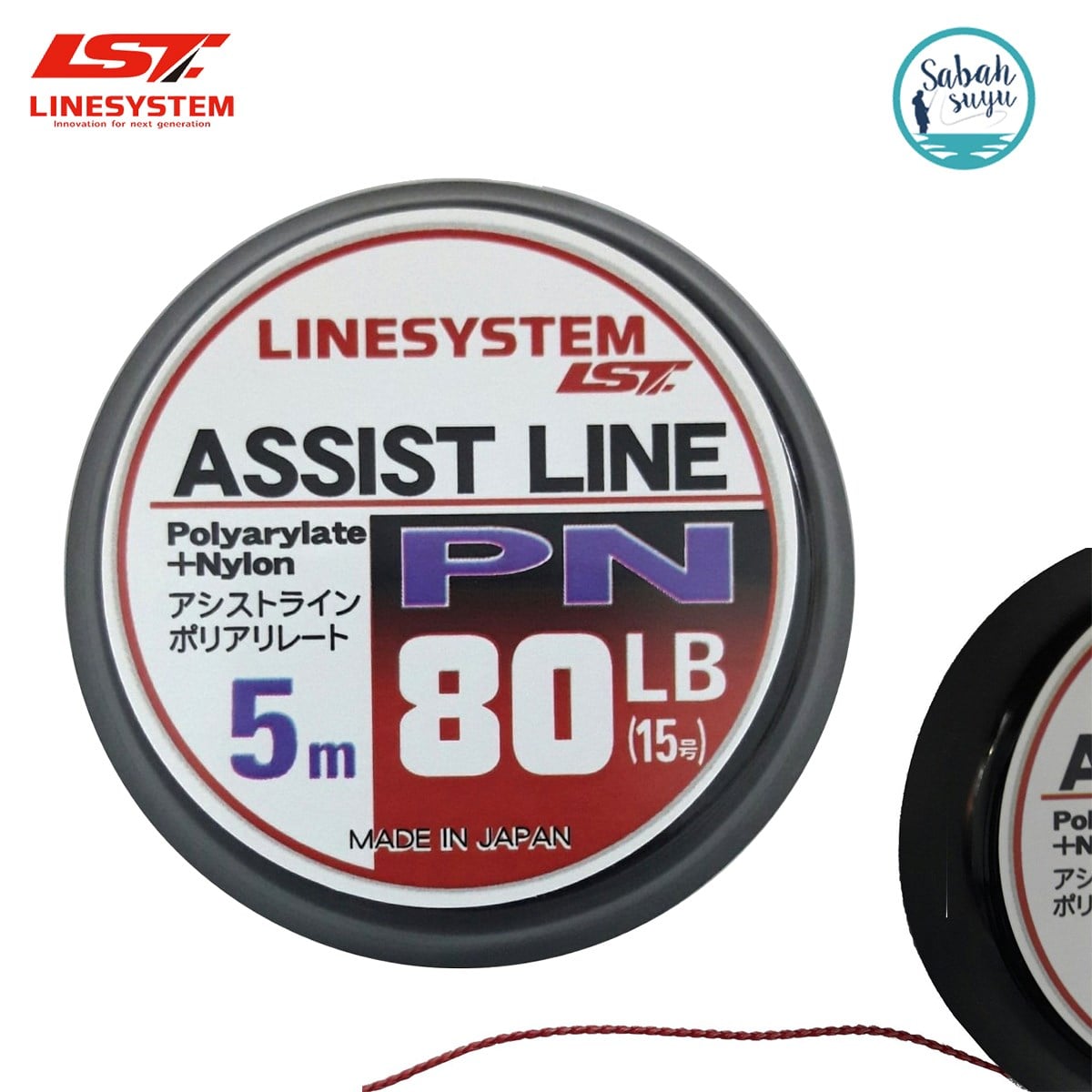 Linesystem PN Asist İpi Kırmızı 5mt 80Lb