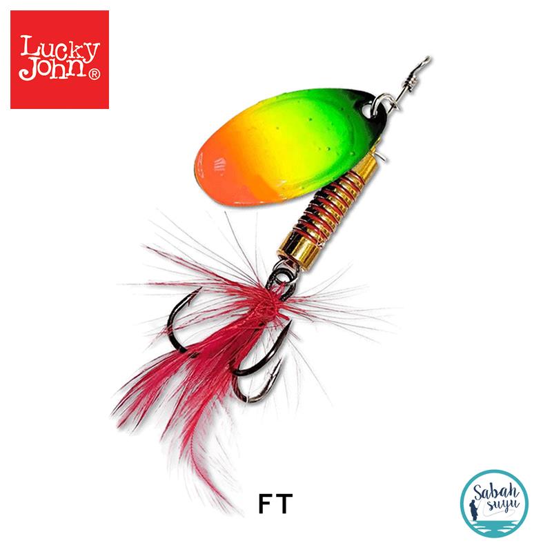 Lucky John Spin X Round Döner Kaşık 3.5gr No:1 Renk: FT