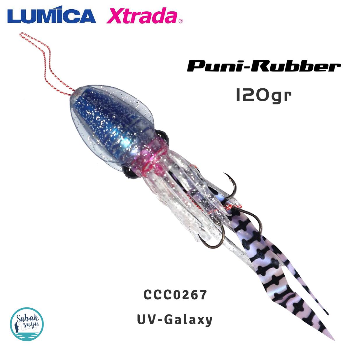 Lumica Xtrada Puni Rubber Tai Rubber Slider 120gr. C00267 UV Galaxy