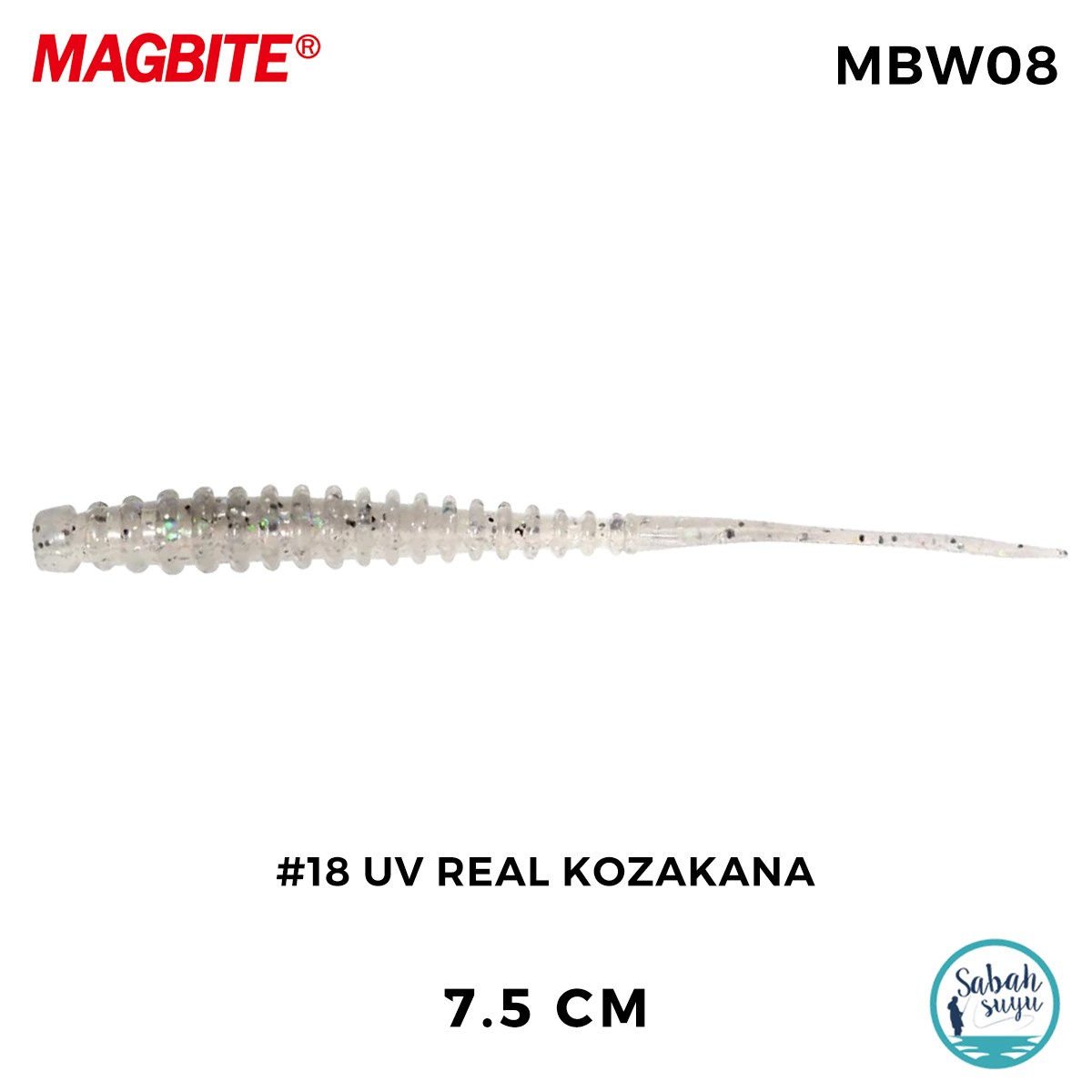 Magbite Booty Boost 7.5cm #18 UV Real Kozakana Kokulu Silikon Yem (6 Adet)