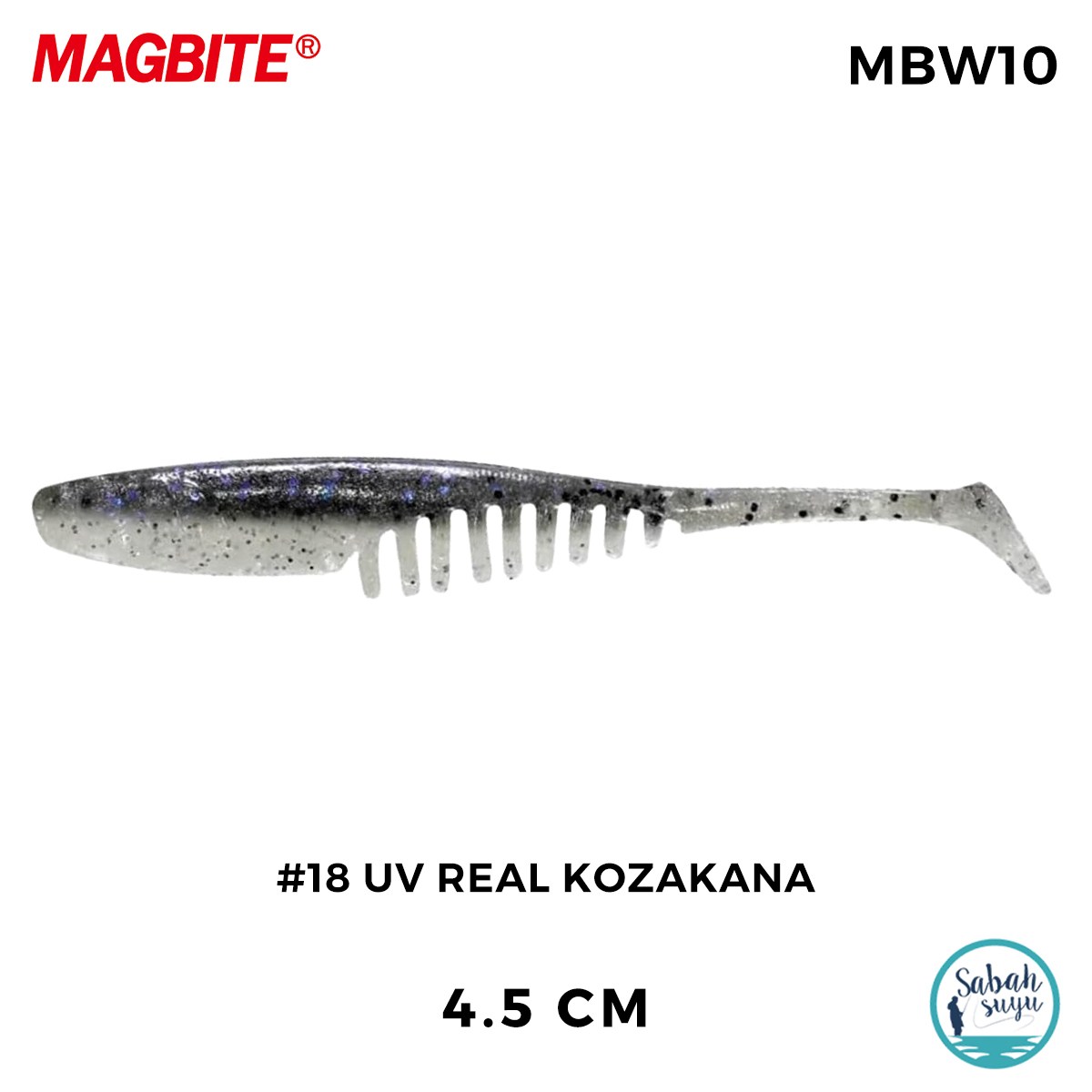Magbite Chucky 4.5cm #18 UV Real Kozakana Kokulu Silikon Yem (6 Adet)