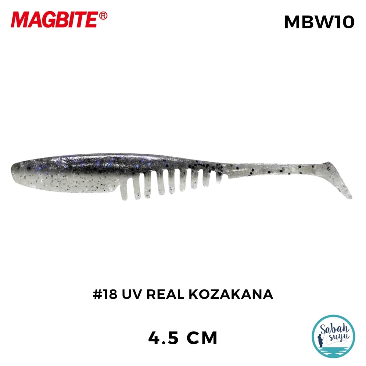 Magbite Chucky 4.5cm #18 UV Real Kozakana Kokulu Silikon Yem (6 Adet)