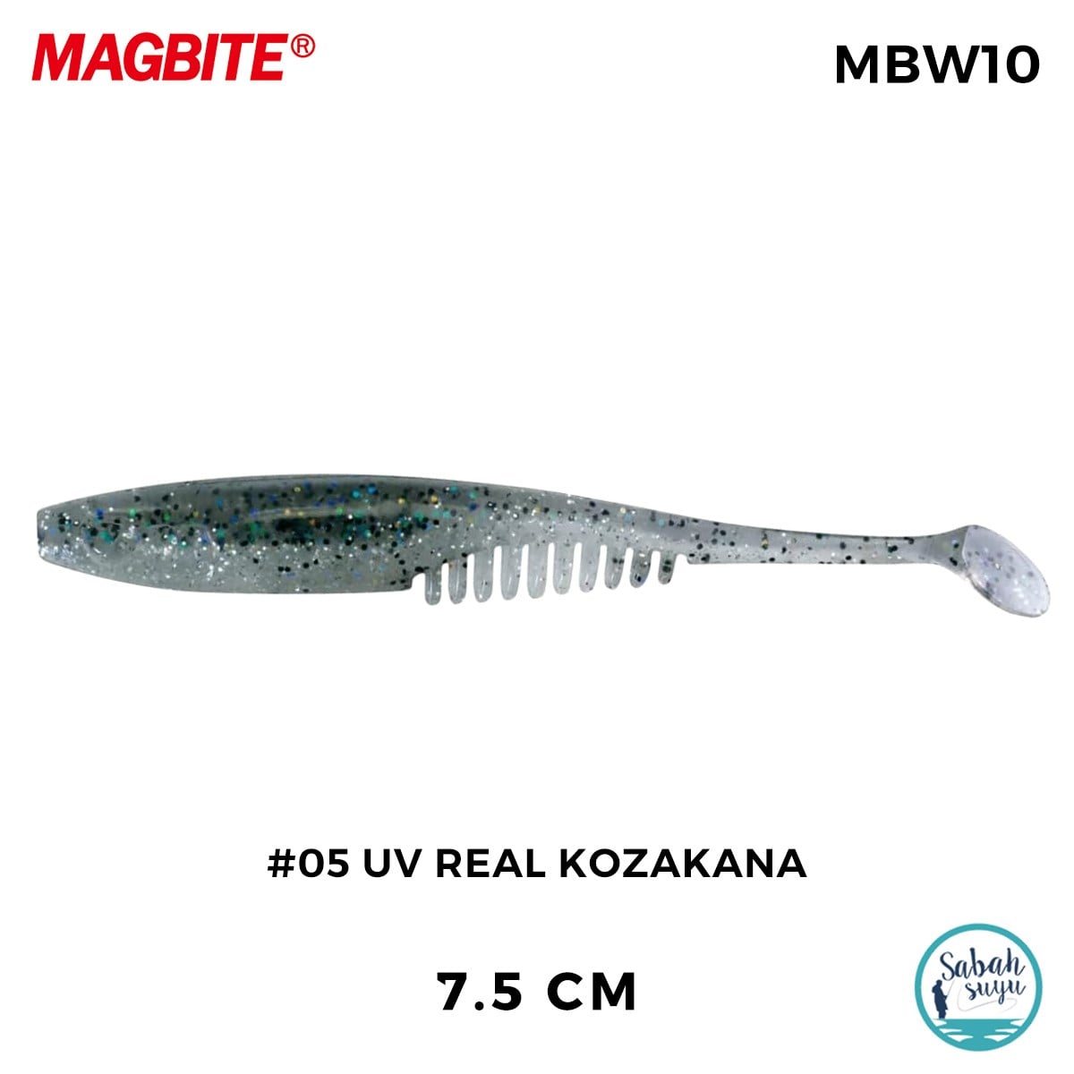 Magbite Chucky 7.5cm #05 UV Real Kozakana Kokulu Silikon Yem (5 Adet)