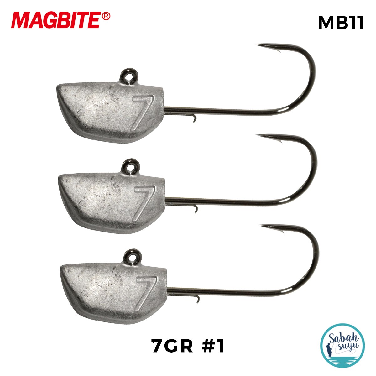 Magbite MD Head Jighead #1 7gr (3 Adet)