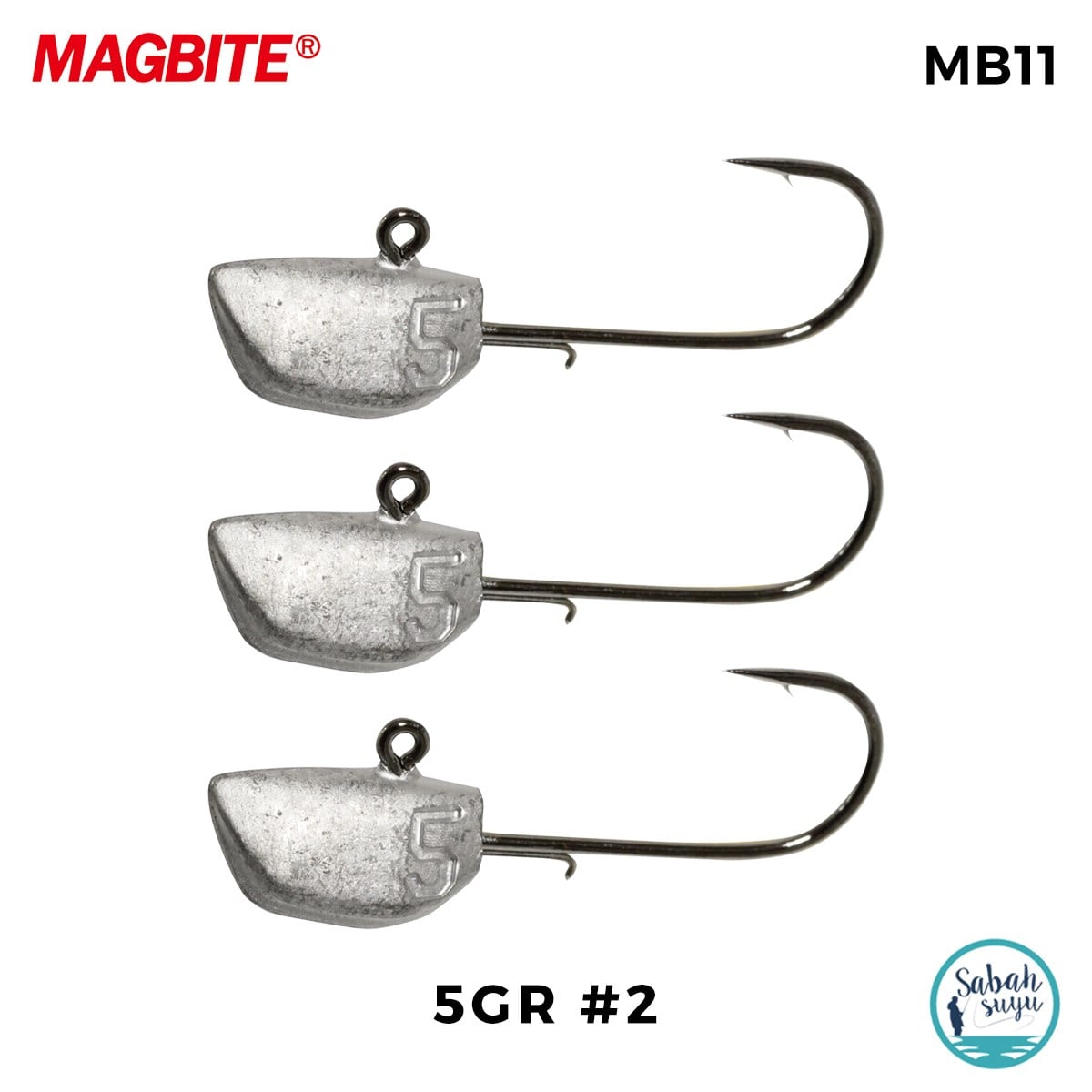 Magbite MD Head Jighead #2 5gr (3 Adet)