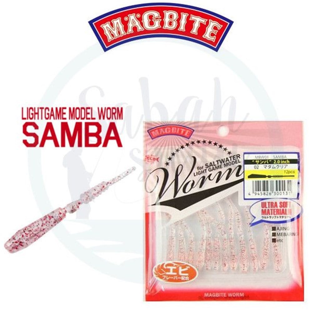 Magbite Samba LRF Silikon Kurt 5 cm Renk:02