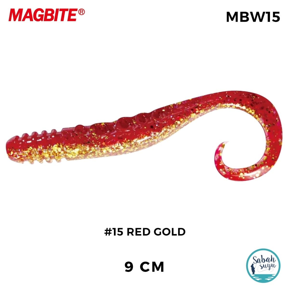 Magbite Silikon Ahtapot Bacağı 9cm #15 Red Gold (4 Adet)