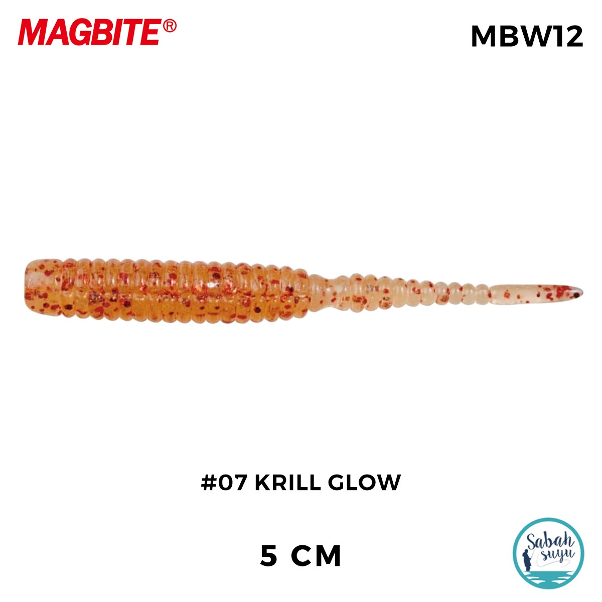 Magbite Stan 5cm #07 Krill Glow Kokulu Silikon Yem (8 Adet)