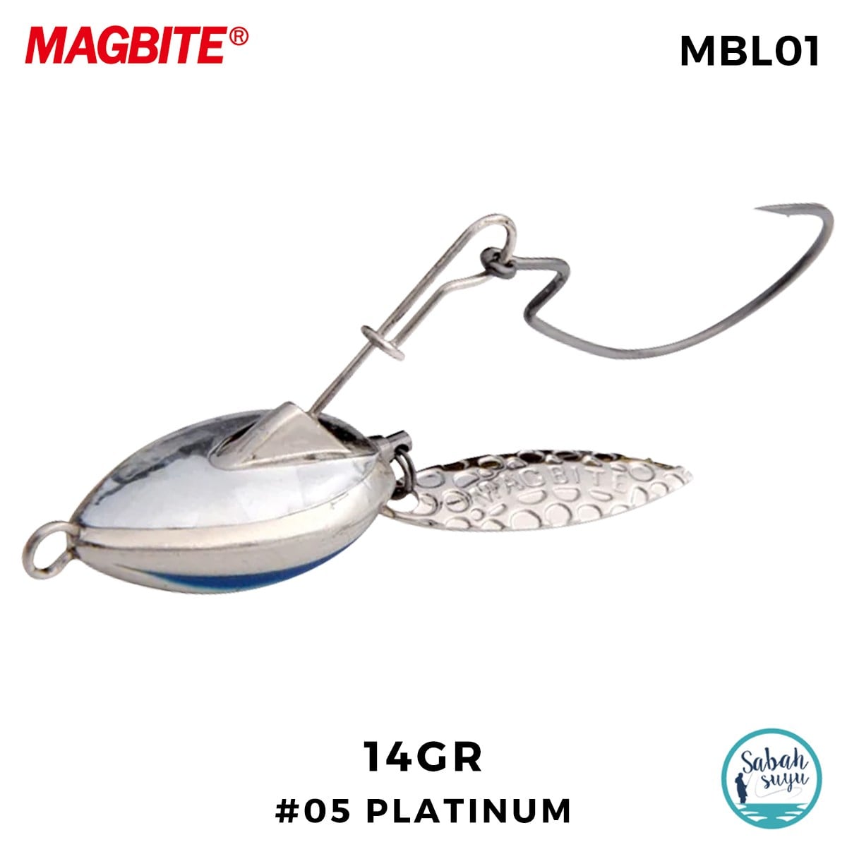 Magbite Vassalo Swimming Rig 14gr #05 Platinum