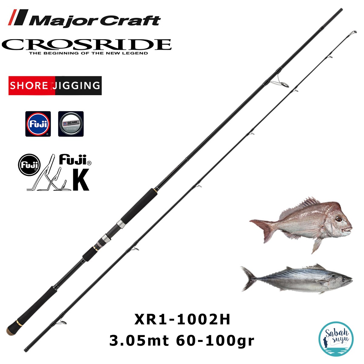 Major Craft Crosride XR1-1002H 3.05mt 60-100gr (2P) Shore Jigging Kamış