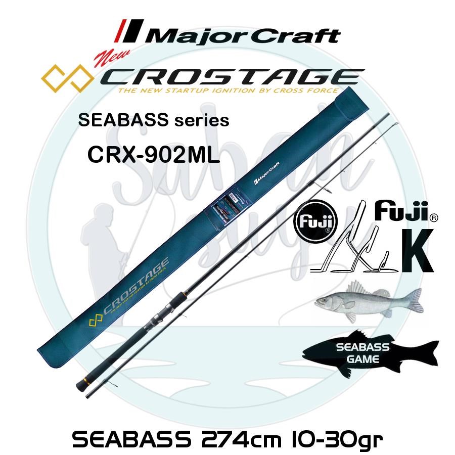 Major Craft Crostage CRX-902ML Seabass 274 cm 10-30 g (2P) Spin Kamış