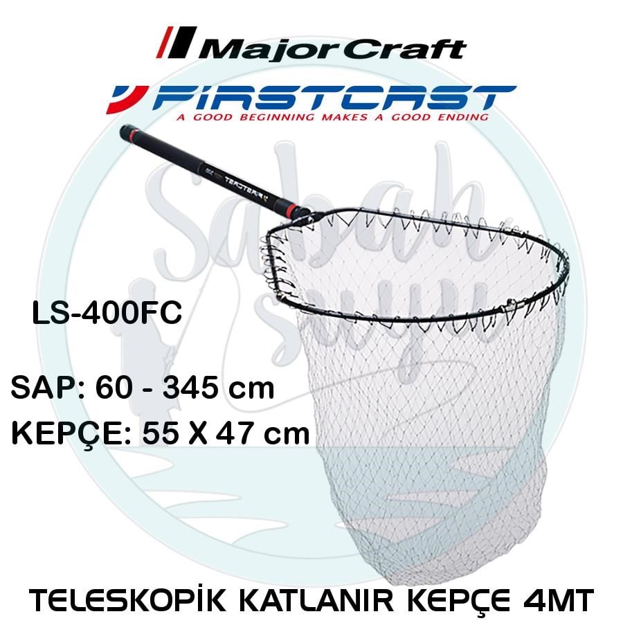 Major Craft Firstcast LS-400FC Teleskopik Katlanır Kepçe 4mt.