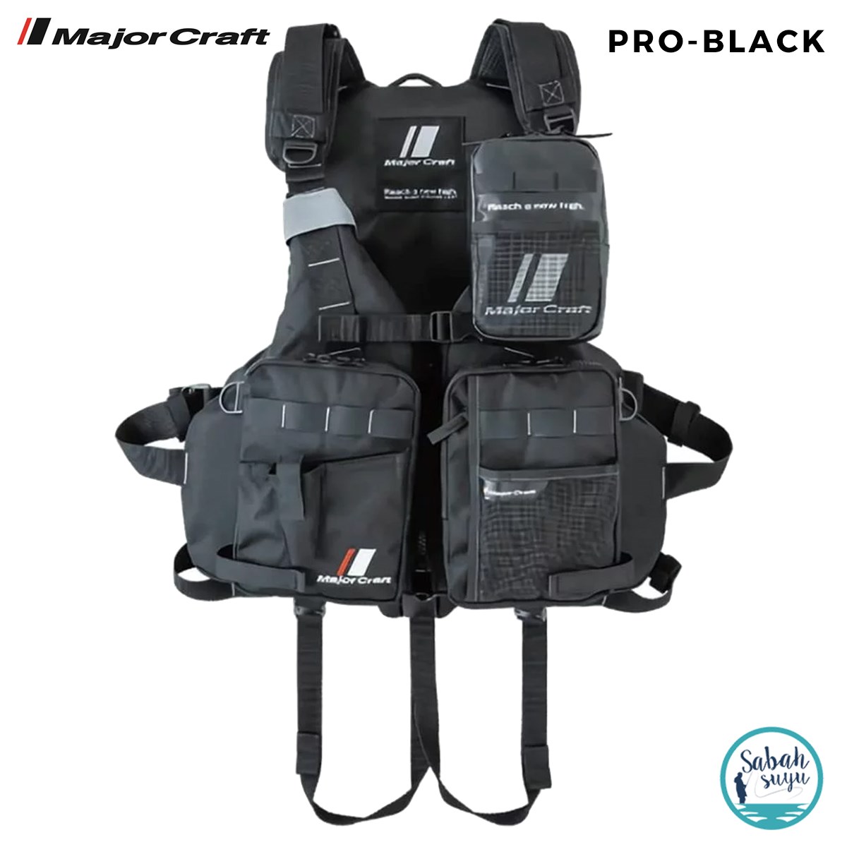 Major Craft Game Vest Spin ve Can Yeleği Pro Black