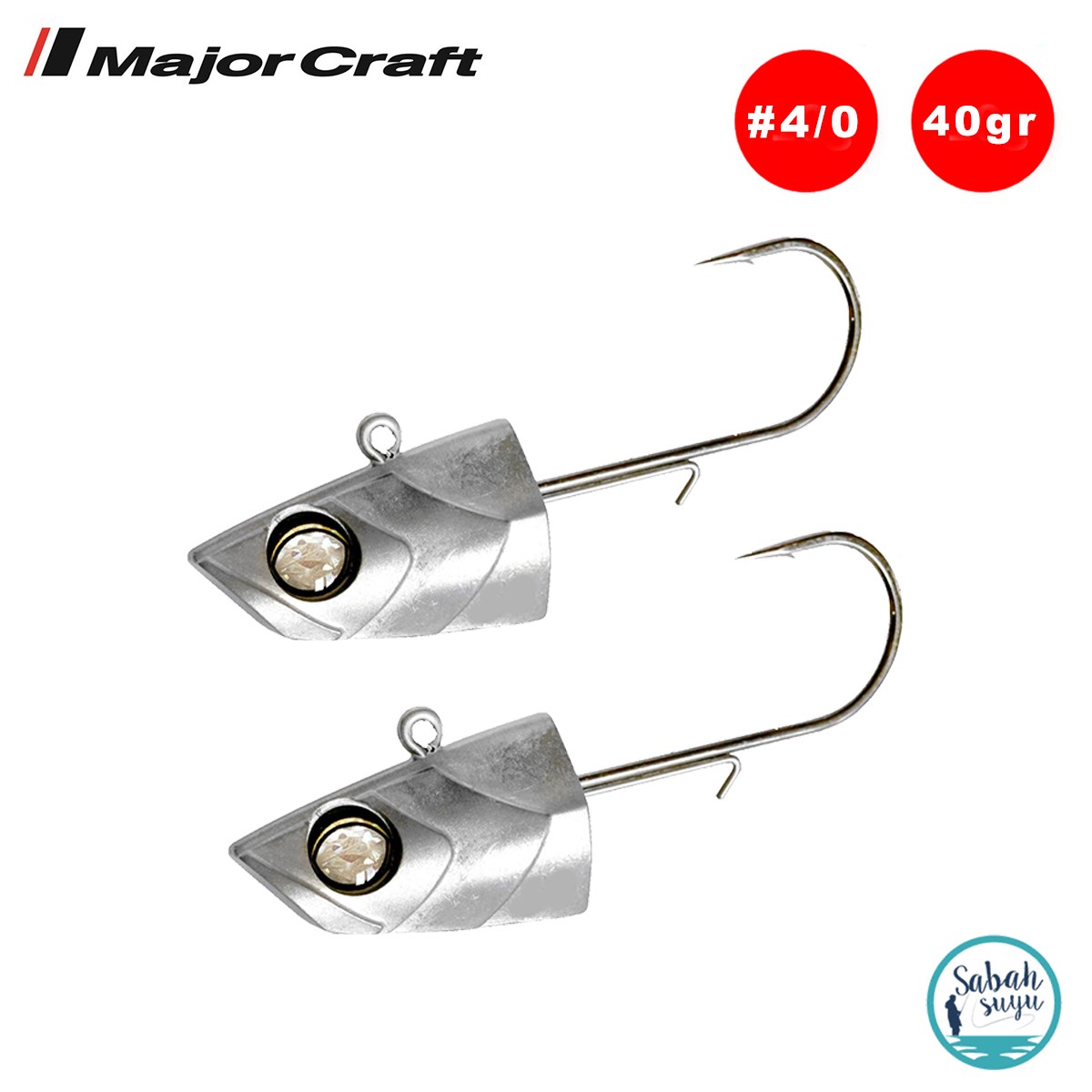 Major Craft Jigpara Fish Head JPFHD-40gr #4/0 (2 Adet)