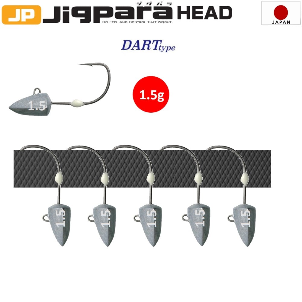 Major Craft Jigpara Head JPHD-1.5gr/ DART