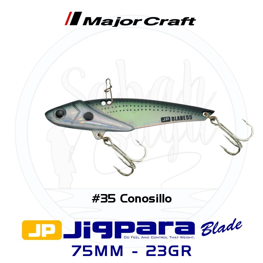 Major Craft Jigpara JPB-75 Blade Vibrasyon Jig 75mm 23gr #35 Conosillo