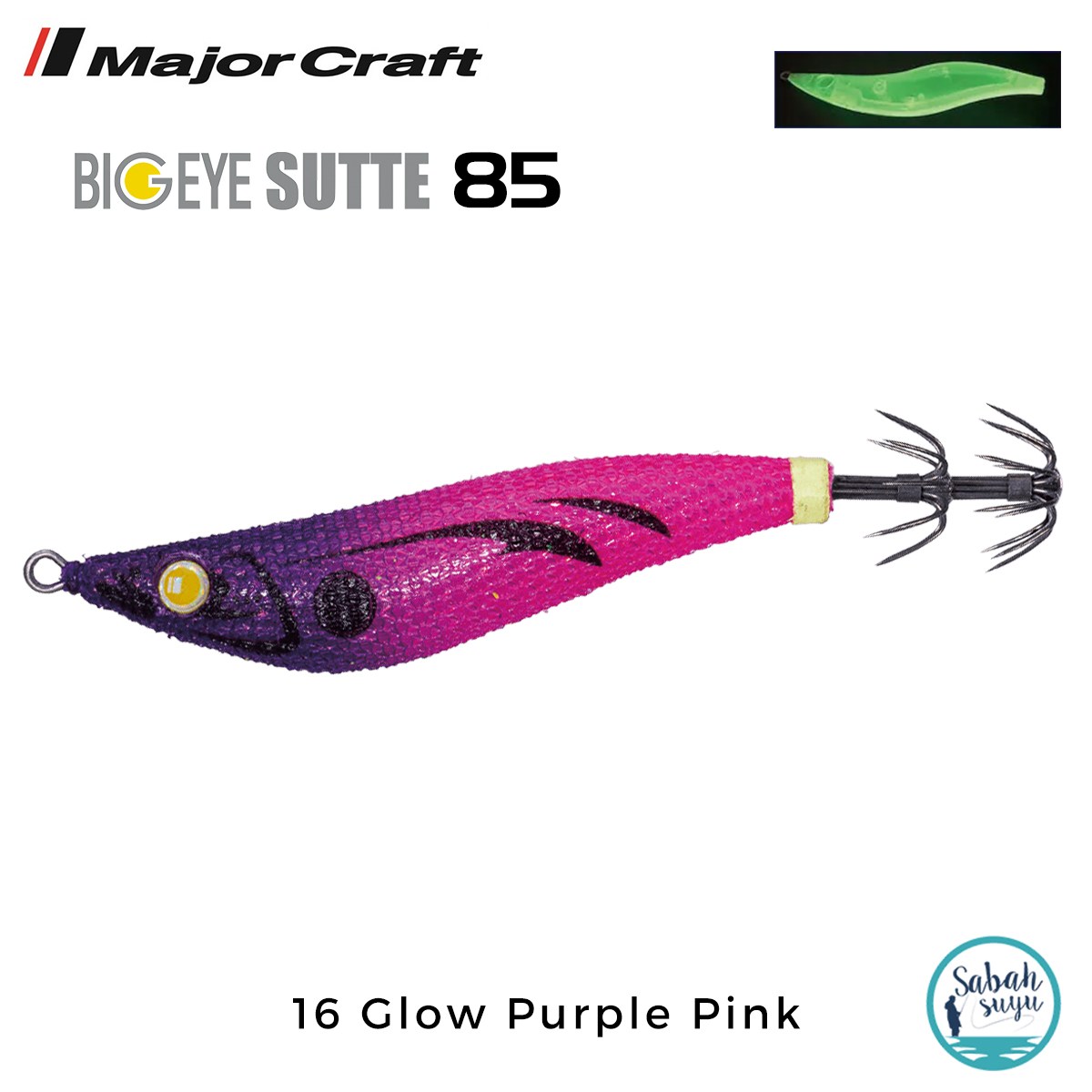 Major Craft Kalamar Zokası BES-85 16 Glow Purple Pink