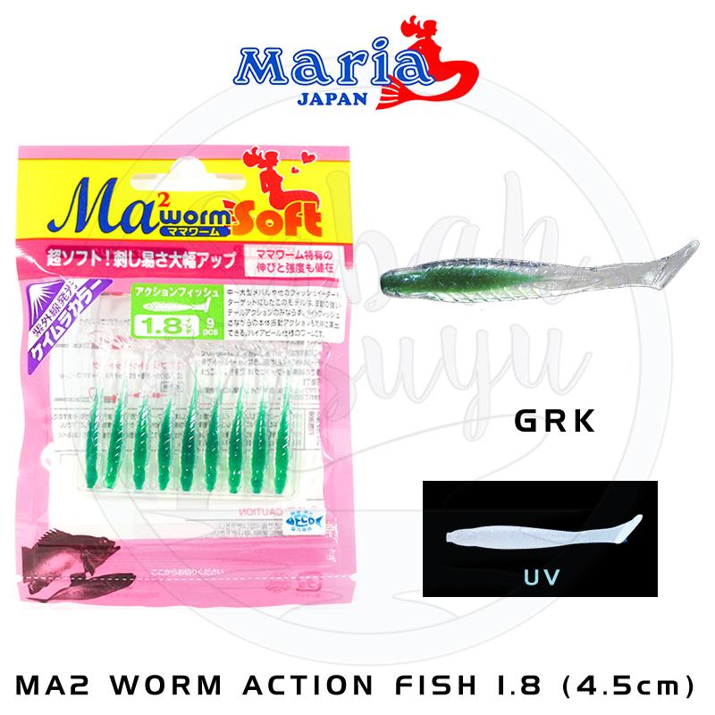 Maria Ma2 Worm Action Fish 1.8 (4.5cm) GRK