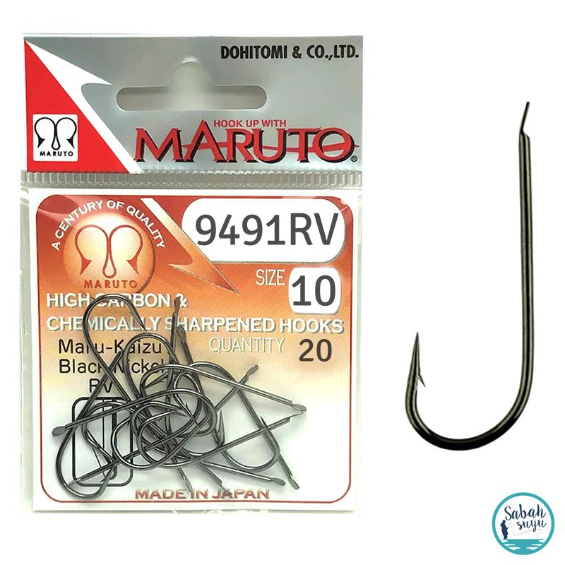 Maruto 9491RV BN Çapraz Tekli İğne Siyah # 10 (20 adet)