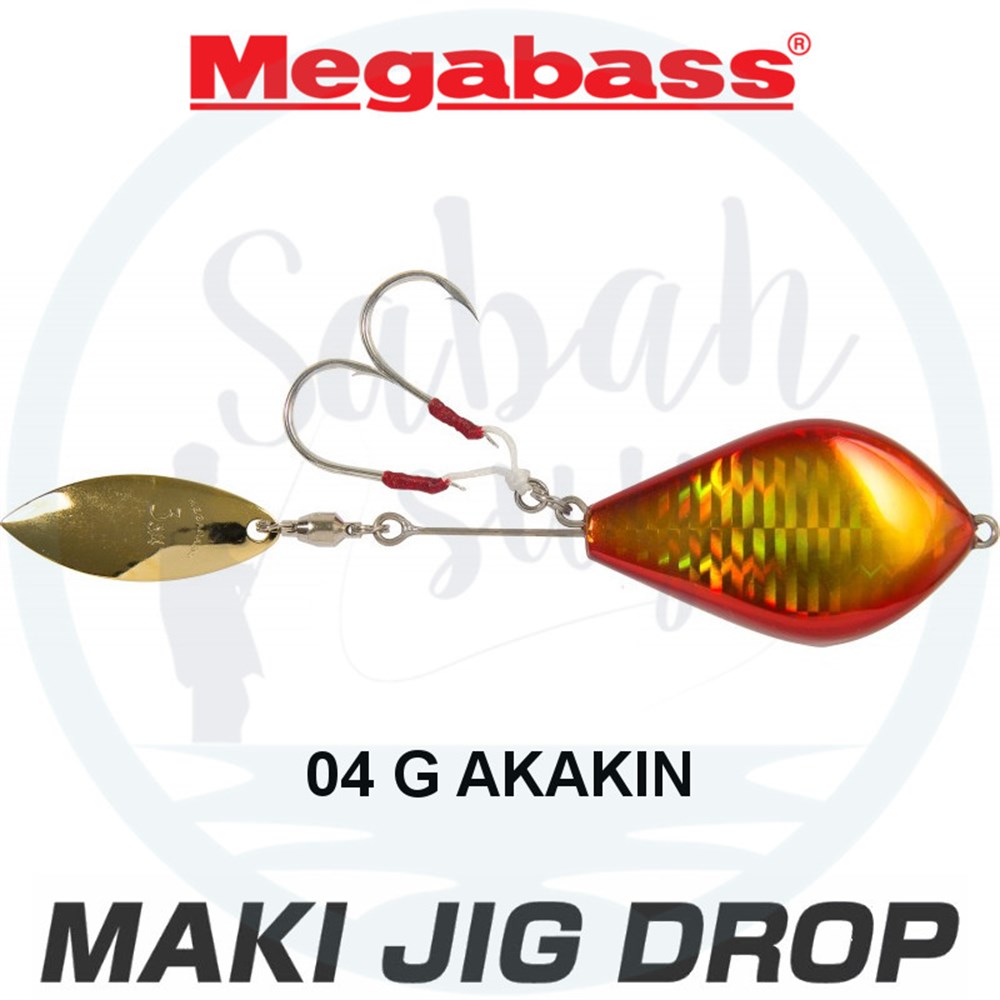 Megabass Maki Jig Drop 150gr 04 G Akakin