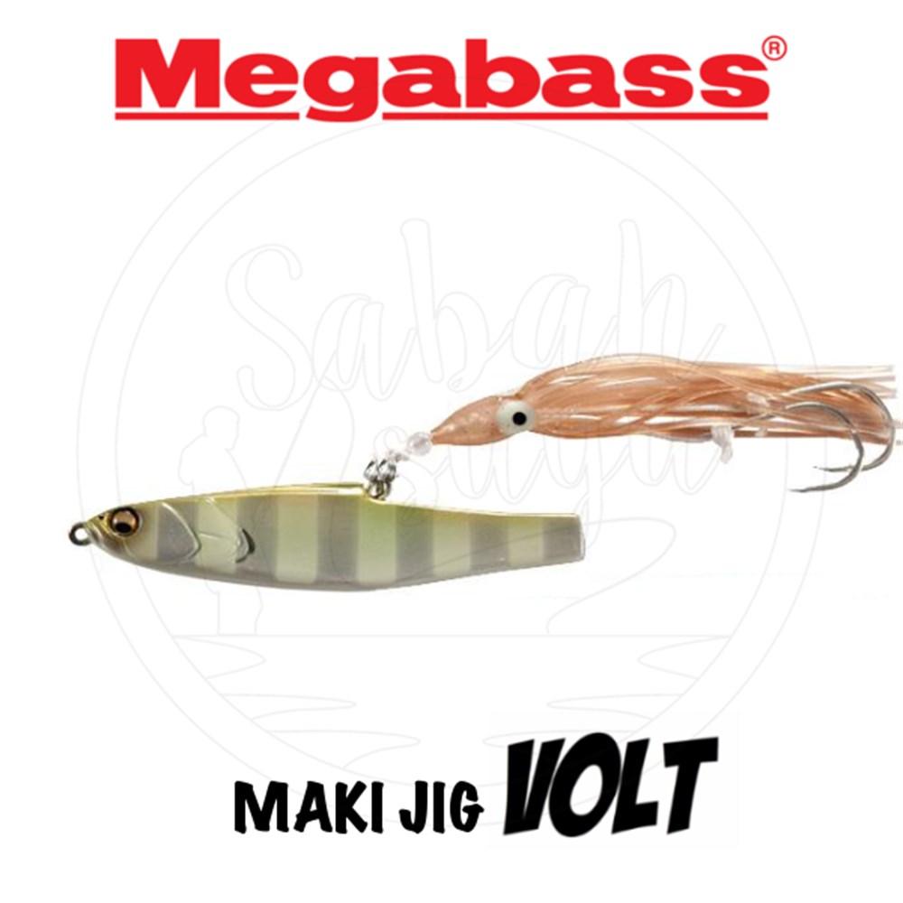 Megabass Maki Jig Volt Inchuku 180gr 08 Glow Stripe Shiner
