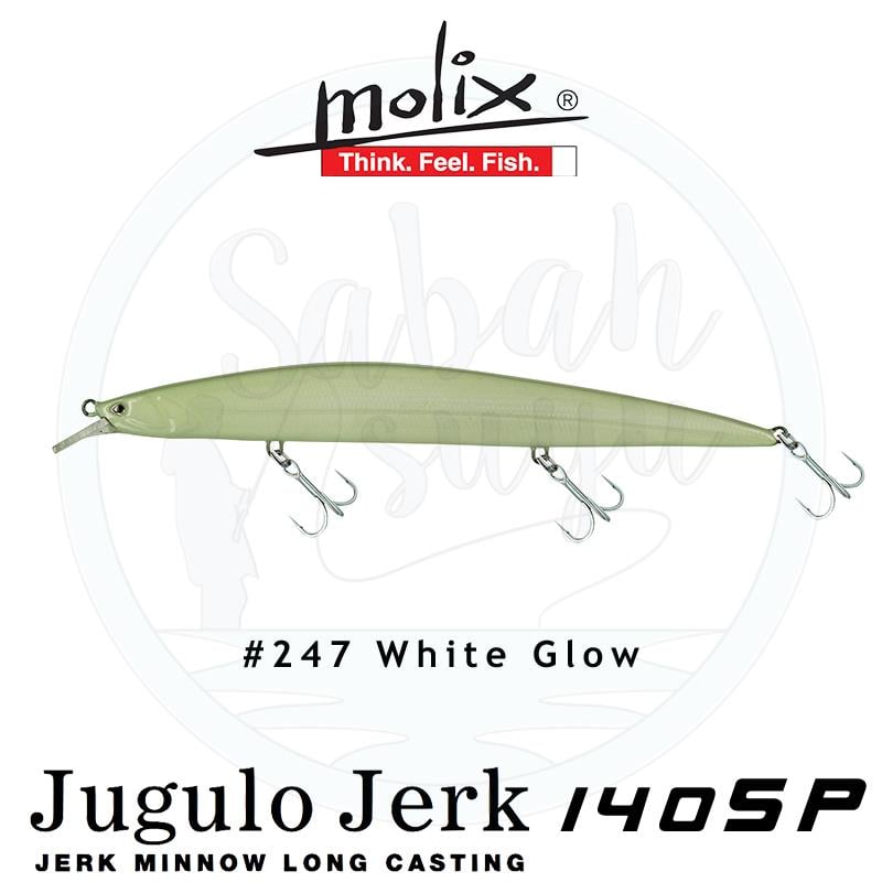 Molix Jugulo Jerk 140 LC SP 14cm 14gr White Glow