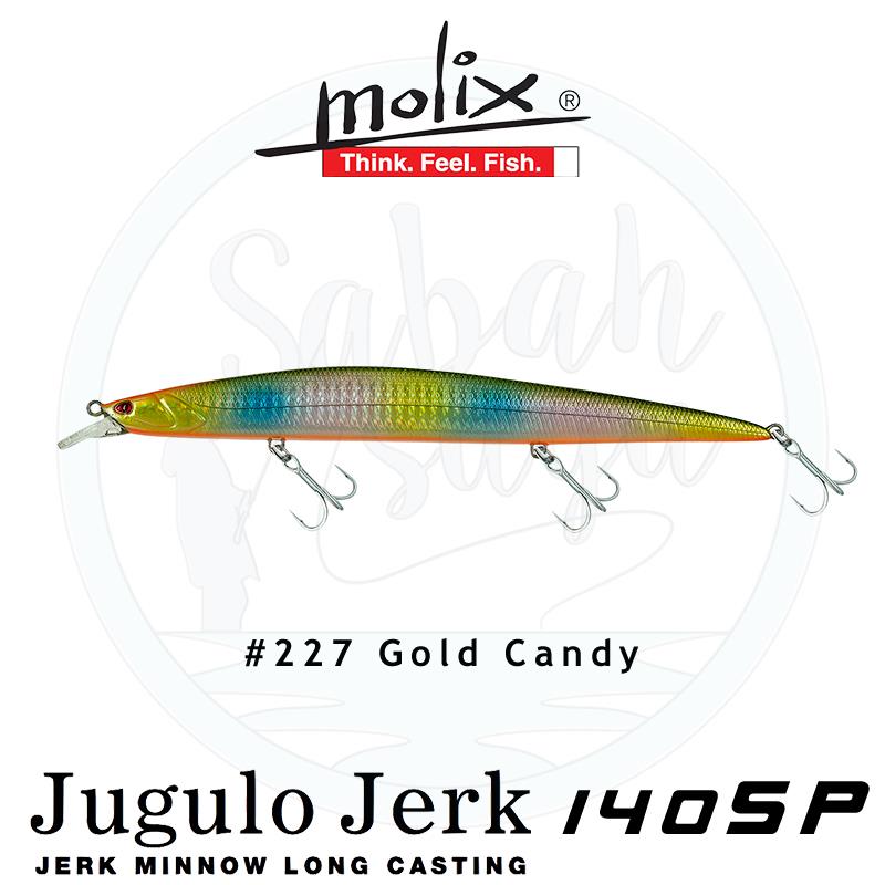 Molix Jugulo Jerk 140 LC SP 14cm 14gr Gold Candy