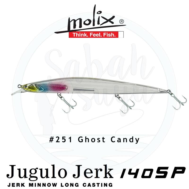 Molix Jugulo Jerk 140 LC SP 14cm 14gr Ghost Candy